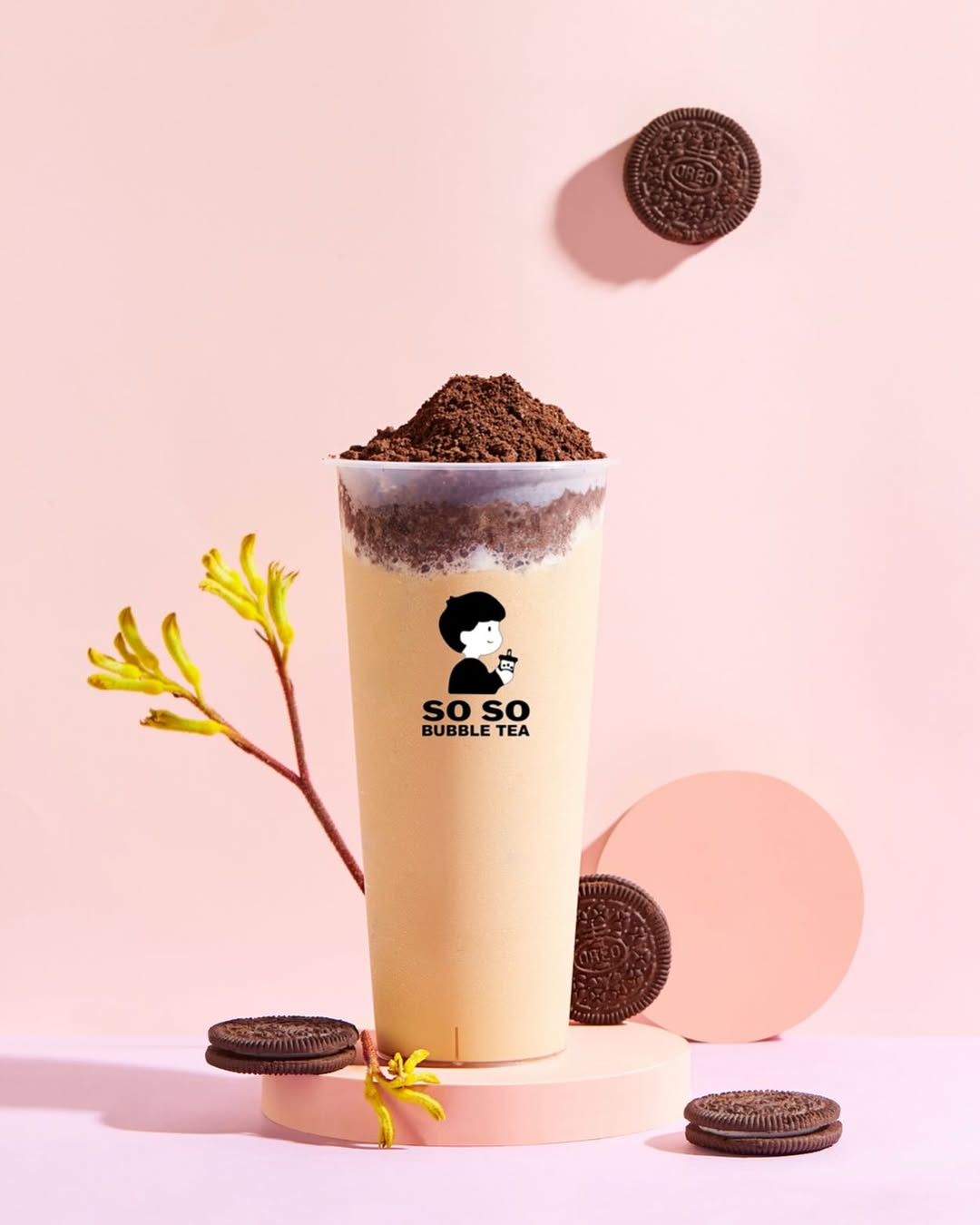 Oreo Smoothie la SO SO Bubble Tea